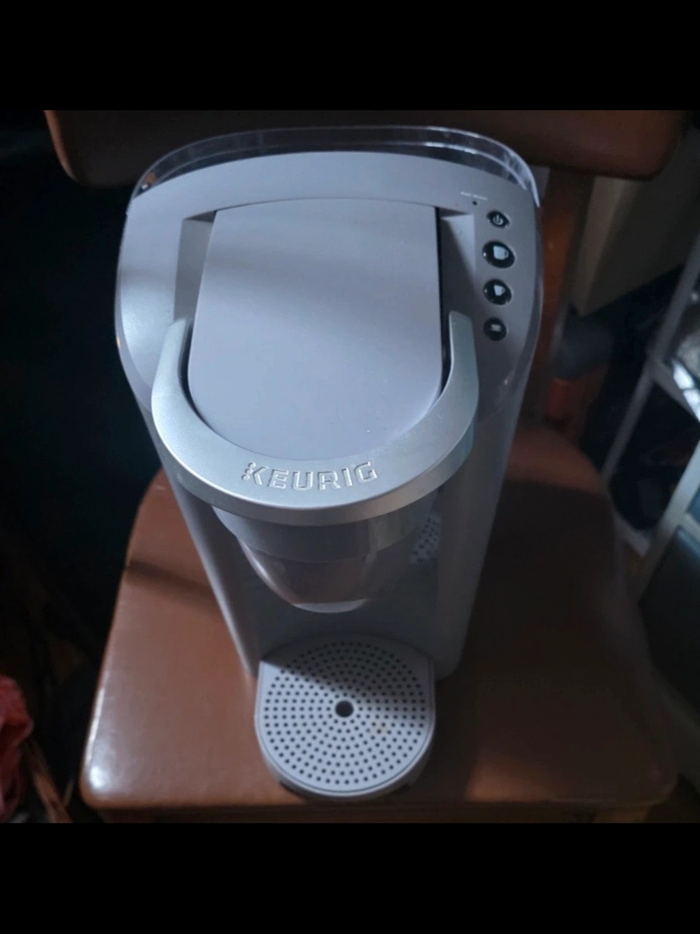 Keurig Compact Single-Serve Coffee Brewer in Gray - Picture 2 of 2